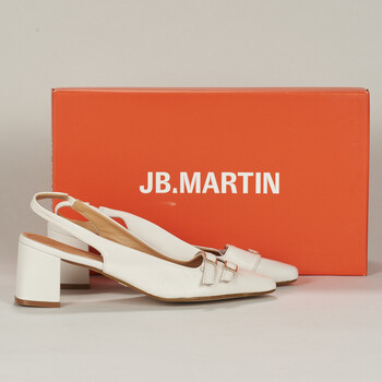 Shoes Women Heels JB Martin VENERABLE Nappa / Chalk