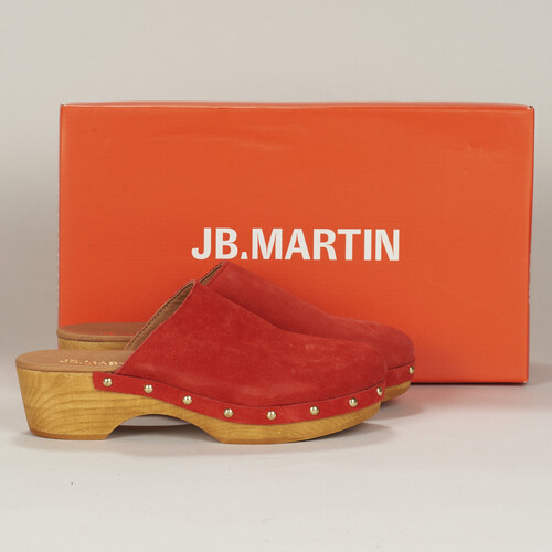 Shoes Women Clogs JB Martin ALICE Crust / Velvet / Coral