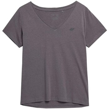 Clothing Women Short-sleeved t-shirts 4F SS23TTSHF342 Grey