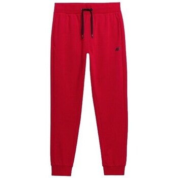 Clothing Men Trousers 4F SS23TTROM223CZERWONY Red