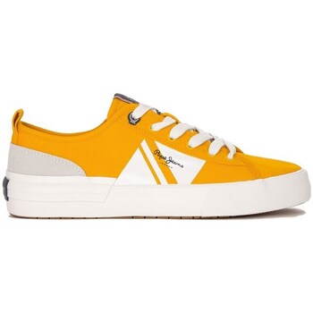 Shoes Men Low top trainers Pepe jeans Allen Flag Color Yellow Yellow