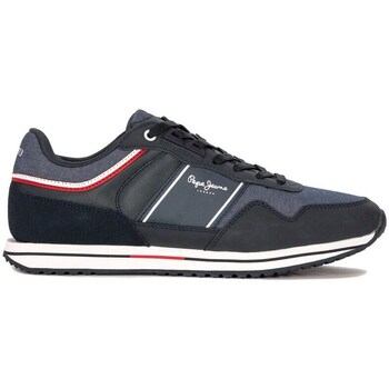 Shoes Men Low top trainers Pepe jeans Tour Club Navy Marine