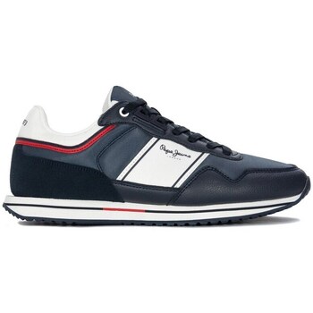 Shoes Men Low top trainers Pepe jeans Tour Club Basic Navy Marine