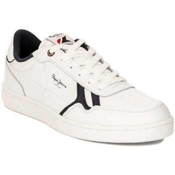 Shoes Men Low top trainers Pepe jeans Kore Britt M White White