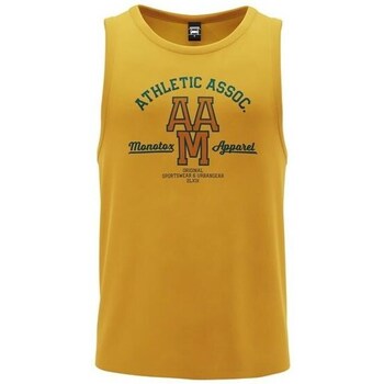Clothing Men Short-sleeved t-shirts Monotox MX22088 Yellow