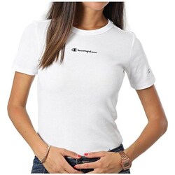 Clothing Women Short-sleeved t-shirts Champion 115430WW001 White