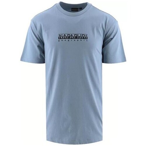 Clothing Men Short-sleeved t-shirts Napapijri Sbox SS 3 Blue