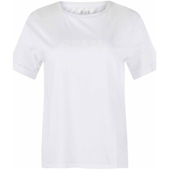 Clothing Women Short-sleeved t-shirts Guess Q2GII3KB6N1WHT White