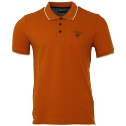 Clothing Men Short-sleeved t-shirts Aeronautica Militare PO1308P8257493 Orange