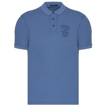 Clothing Men Short-sleeved t-shirts Aeronautica Militare PO1699P31321263 Blue
