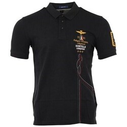Clothing Men Short-sleeved t-shirts Aeronautica Militare PO1695P19134300 Black