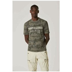 Clothing Men Short-sleeved t-shirts Aeronautica Militare TS2061J58794366 Green