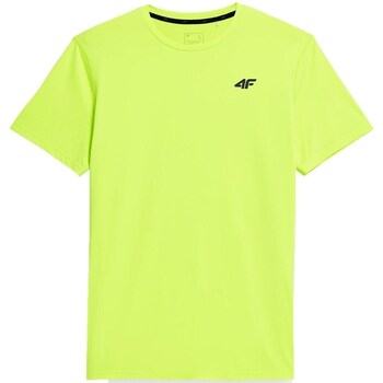 Clothing Men Short-sleeved t-shirts 4F SS23TFTSM25945N Yellow