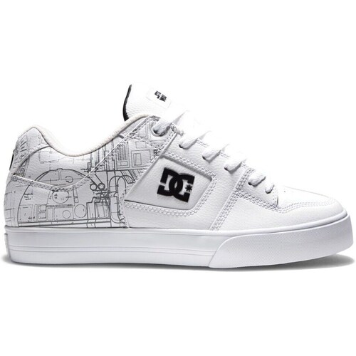 Shoes Men Low top trainers DC Shoes Pure Xwss Star Wars White