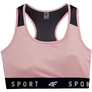 Clothing Women Short-sleeved t-shirts 4F SS23USBAF05156S Pink