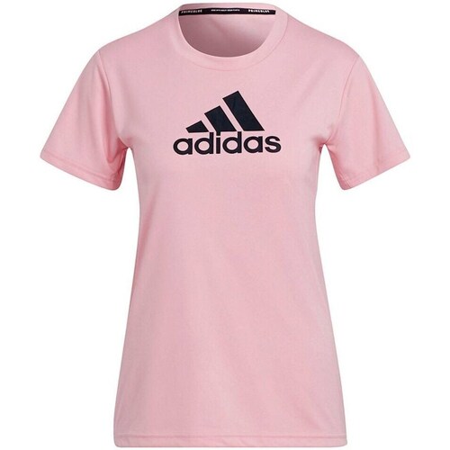 Clothing Women Short-sleeved t-shirts adidas Originals HE6726 Pink