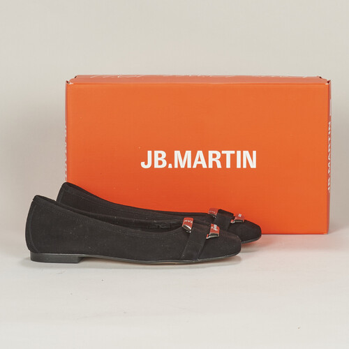 Shoes Women Flat shoes JB Martin VRAIE Goat / Velvet / Black