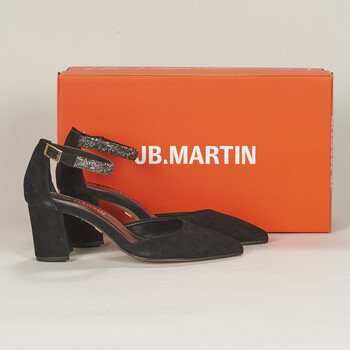 Shoes Women Heels JB Martin ELEONORE Goat / Velvet / Black