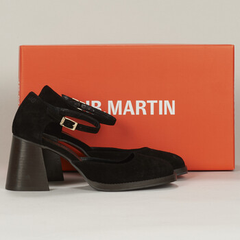 Shoes Women Heels JB Martin BARBARA Goat / Velvet / Black