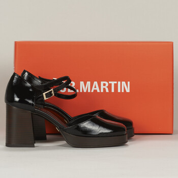 Shoes Women Heels JB Martin VRILLE Veal / Vintage / Black