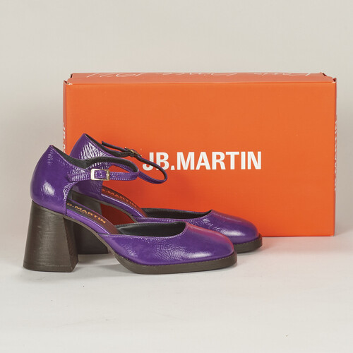 Shoes Women Heels JB Martin BARBARA Varnish / Purple