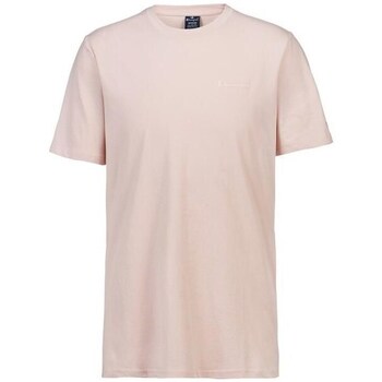 Clothing Men Short-sleeved t-shirts Champion Crewneck Tshirt Pink