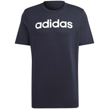 Clothing Men Short-sleeved t-shirts adidas Originals M Lin SJ T Marine
