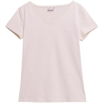 Clothing Women Short-sleeved t-shirts 4F SS23TTSHF73012S Pink