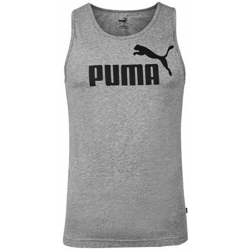 Clothing Men Tops / Sleeveless T-shirts Puma 58667003 Grey