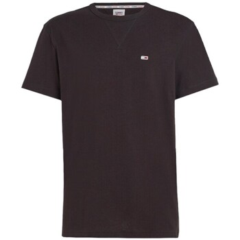 Clothing Men Short-sleeved t-shirts Tommy Hilfiger DM0DM16882BDS Black