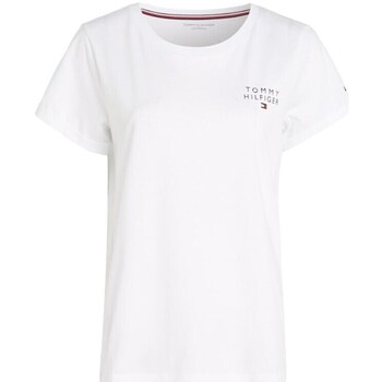Clothing Women Short-sleeved t-shirts Tommy Hilfiger UW0UW04525YBR White