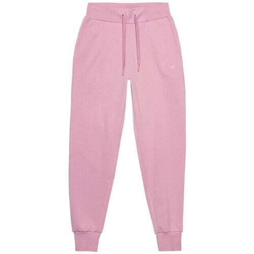 Clothing Women Trousers 4F SS23TTROF229JASNYR Pink