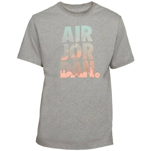 Clothing Men Short-sleeved t-shirts Nike Jumpman Classics Graphic Grey