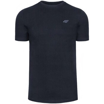 Clothing Men Short-sleeved t-shirts 4F SS23TTSHM536CIEMNYGRANAT Marine