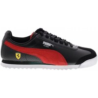 Shoes Men Low top trainers Puma Ferrari Roma Black