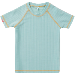 Clothing Children T-shirts & Polo shirts Grass & Air Recycled Swim-tee Blue
