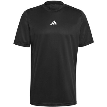Clothing Men Short-sleeved t-shirts adidas Originals Techfit Short Sleeve Tee Black