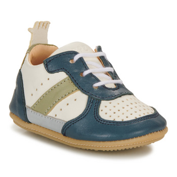 Shoes Children Low top trainers Easy Peasy MY PRE BASKET LACET Blue