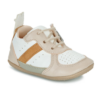 Shoes Children Low top trainers Easy Peasy MY PRE BASKET LACET Beige