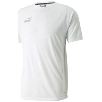 Clothing Men Short-sleeved t-shirts Puma Team Final M White
