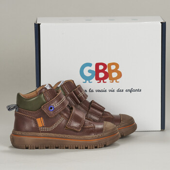 Shoes Boy Hi top trainers GBB  Brown