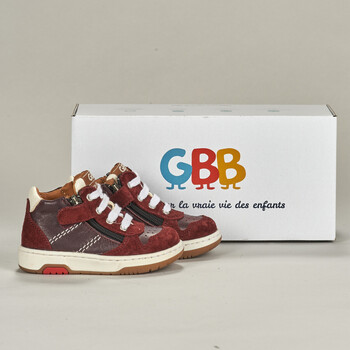 Shoes Boy Hi top trainers GBB VALDECK Red