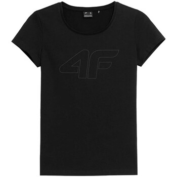 Clothing Women Short-sleeved t-shirts 4F SS23TTSHF583GBOKACZER Black