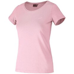 Clothing Women Short-sleeved t-shirts 4F SS23TTSHF580JASNYR Pink