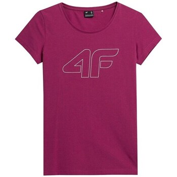 Clothing Women Short-sleeved t-shirts 4F SS23TTSHF583CIEMNYR Purple