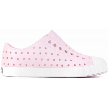 Shoes Children Low top trainers Native Jefferson Milk Pinkshell White Pink
