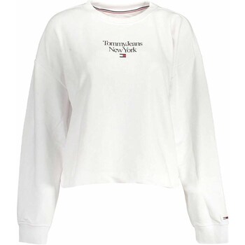 Clothing Women Sweaters Tommy Hilfiger Tommy Jeans Sweatshirt White