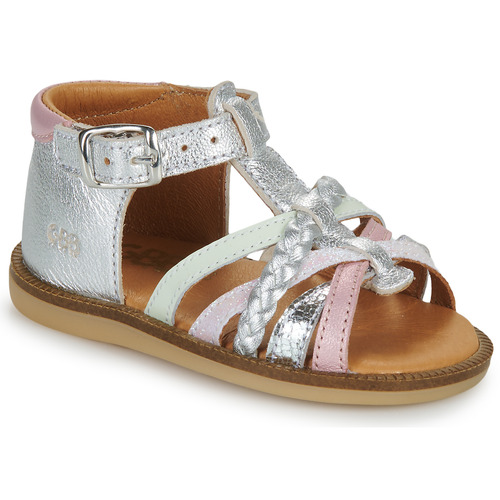 Shoes Girl Sandals GBB LANA Silver