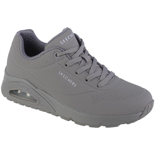 Shoes Women Low top trainers Skechers Unostand ON Air Grey