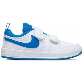Shoes Children Low top trainers Nike Pico 5 White, Blue